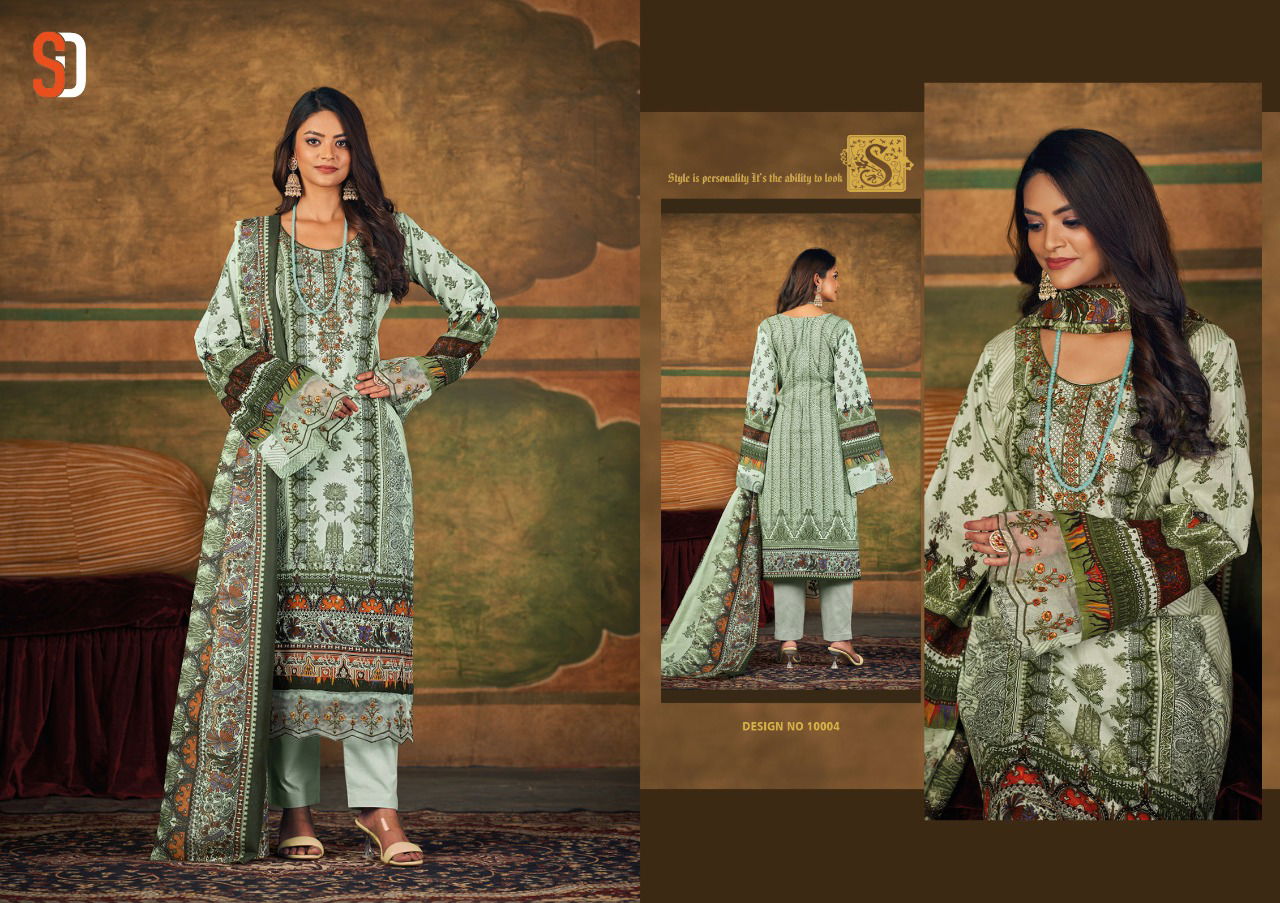 Shraddha Amira Festive Wear Wholesale Cotton Pakistani Salwar Suit Catalog
